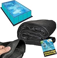 Vista 7 de U.S. Pool Supply Ground Shield - Almohadilla para revestimiento de piscina redonda de 12 pies de servicio pesado para piscinas sobre el suelo