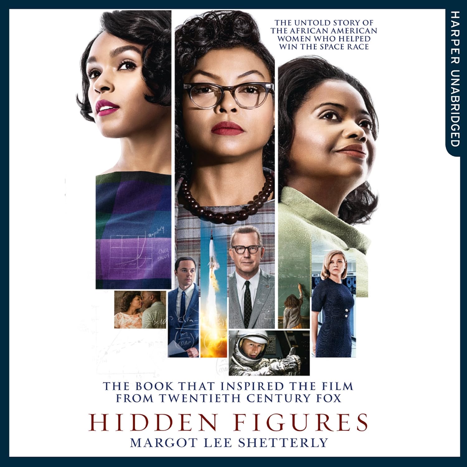 Audiobook cover for Hidden Figures by Margot Lee Shetterly