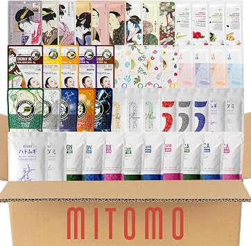 MITOMO LBMG000030 Pack Lucky Bags, 30 Packs of Concentrated Moisturizing Lucky Bags, Large Capacity, 30 Pieces, Moisturizing Mask Pack, Highly Moisturizing, All Items are Random