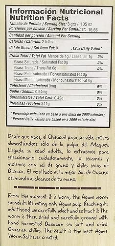 Miniatura 5 de Gran Mitla Sal de Gusano - Tarro de 1.76 oz