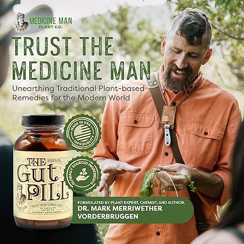 Miniatura 8 de The Gut Pill 90 cápsulas – Suplementos naturales para la salud intestinal para mujeres y hombres para reparación intestinal con fugas – con hierba