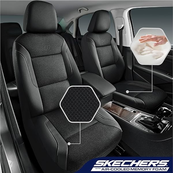 Skechers Memory Foam Car Seat Covers 2