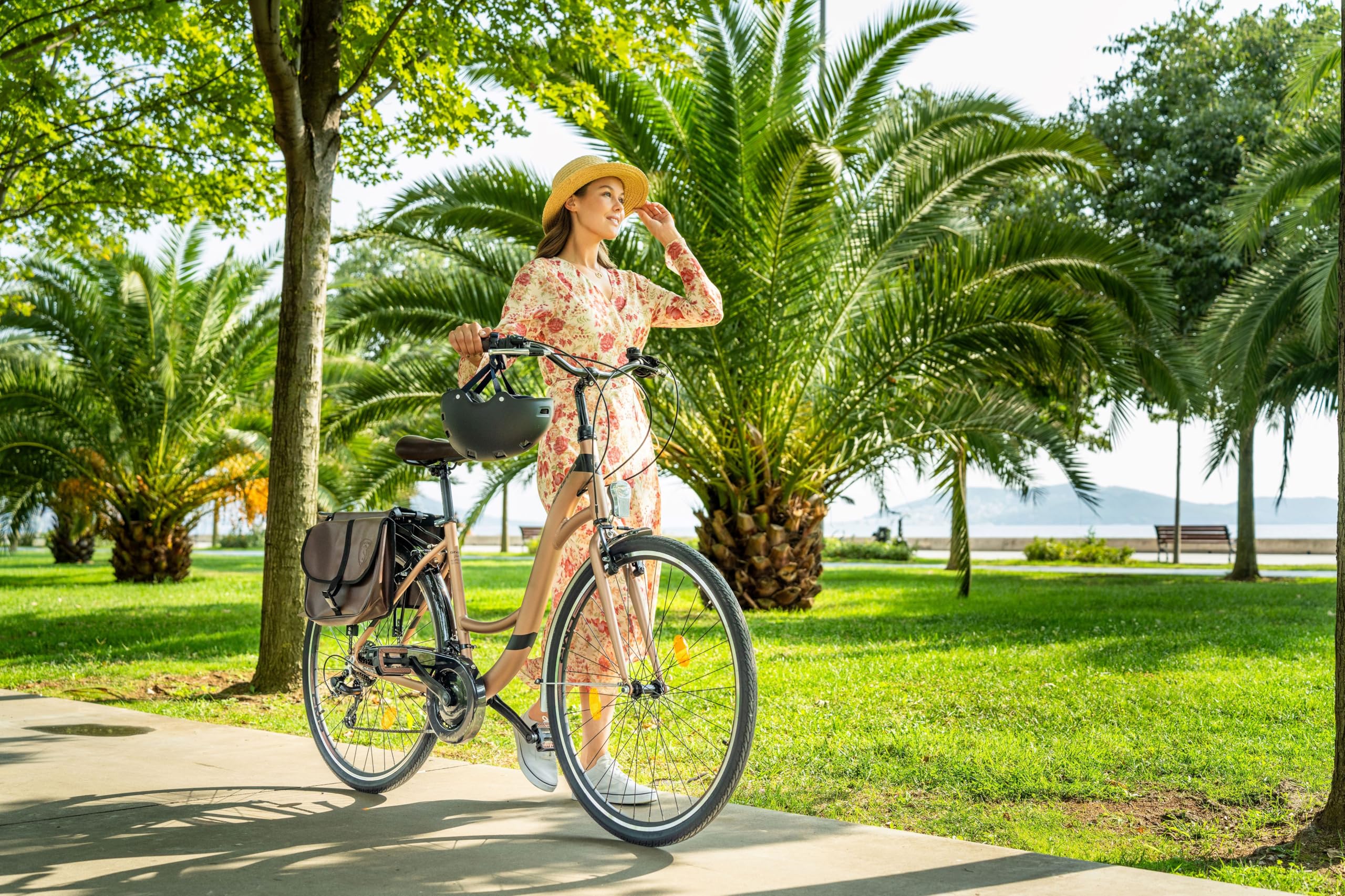 Licorne Bike Stella Plus Premium City Bike en bicicleta de aluminio de 26 y 28 pulgadas para niñas, niños, hombres y mujeres – 21 velocidades – Bicicleta holandesa StVZO