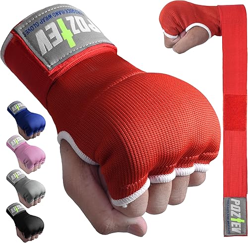 Miniatura 12 de Vendas de mano de boxeo para hombres y mujeres - Vendas rápidas de boxeo, guantes internos, vendas de mano para kickboxing, soporte para nudillos,