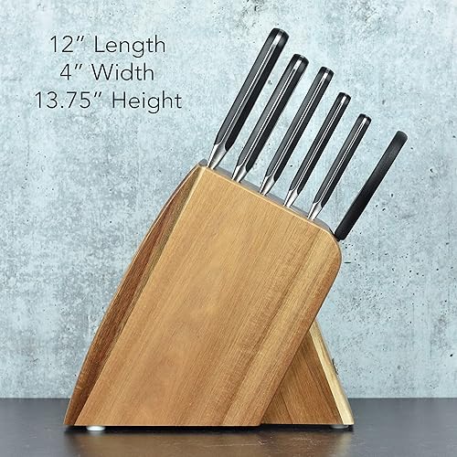 Miniatura 5 de Wusthof Classic 7 Piece Slim Knife Set with Acacia Block
