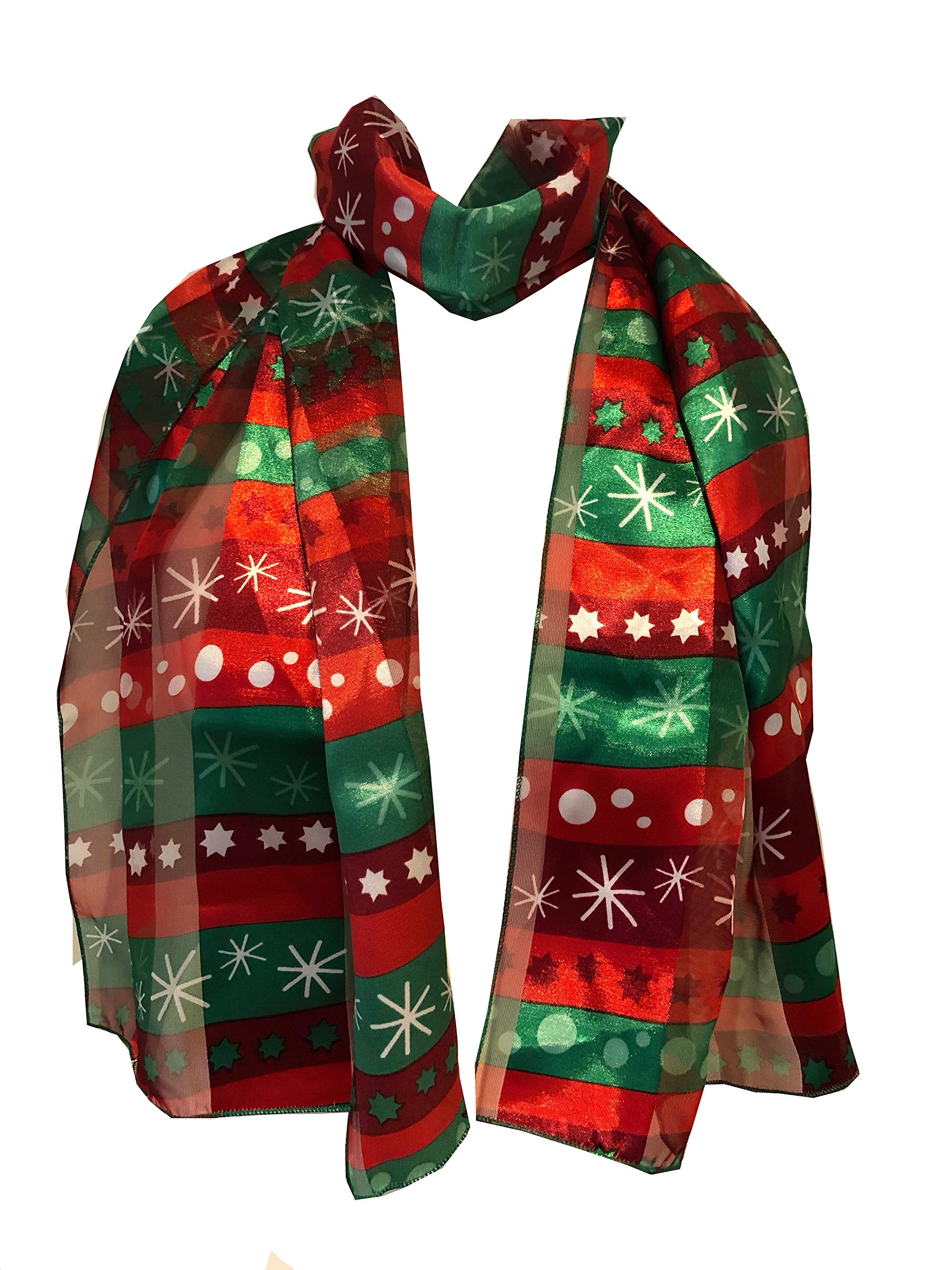 Pamper Yourself NowSnowman Design Scarf Thin Pretty Christmas Scarf, Great as a Present/Gift.