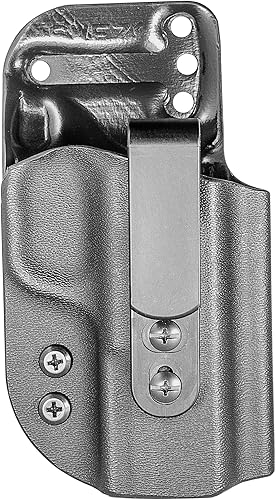 Miniatura 2 de Fobus SWEZ9 Funda de transporte oculta para Smith & Wesson M&P 9 Shield EZ, 380 Shield EZ, 30 Super Carry Shield EZ, ecualizador, listo para óptica,