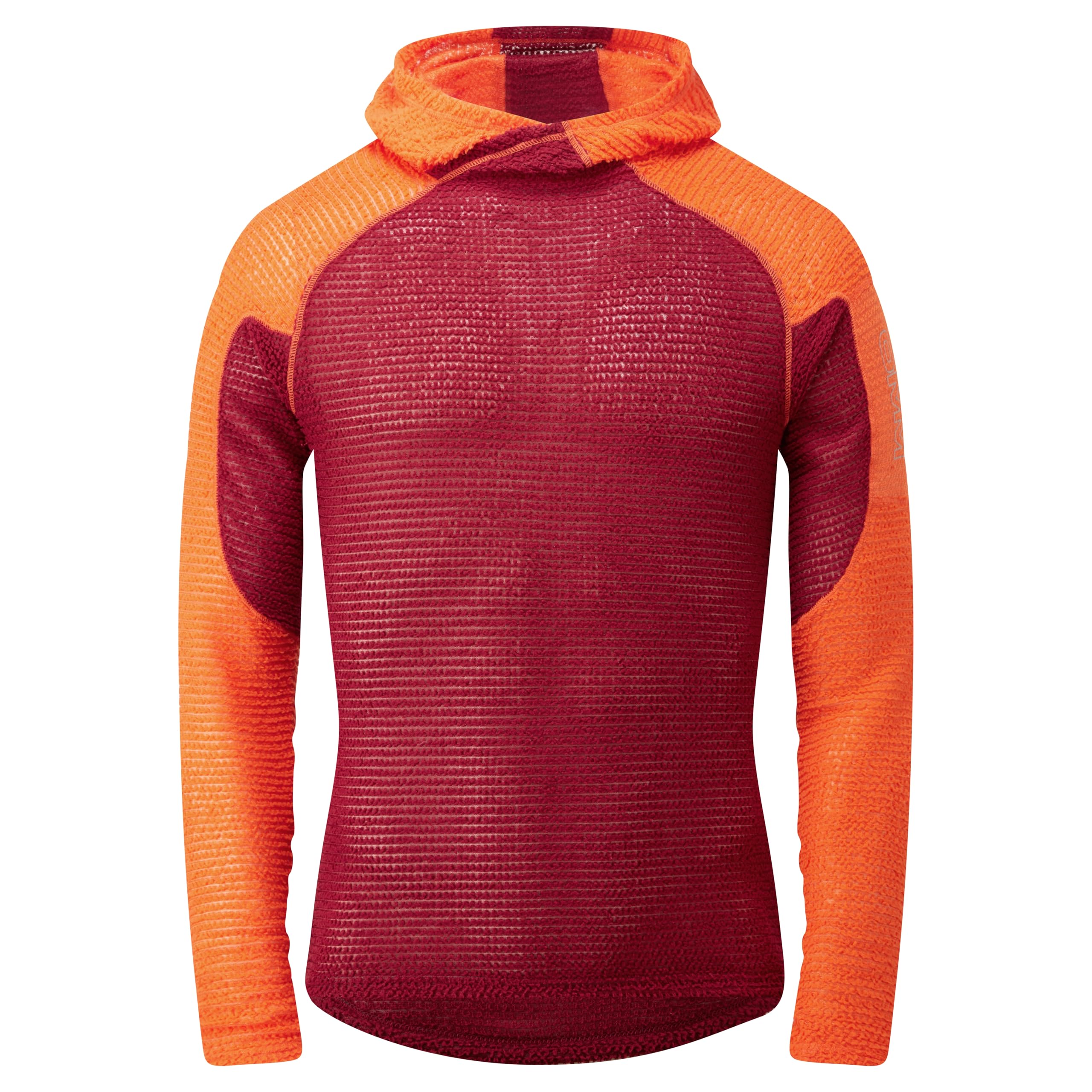 OMM Core Hoodie (UK, Alpha, M, Regular, Regular, Dark Red/Orange)