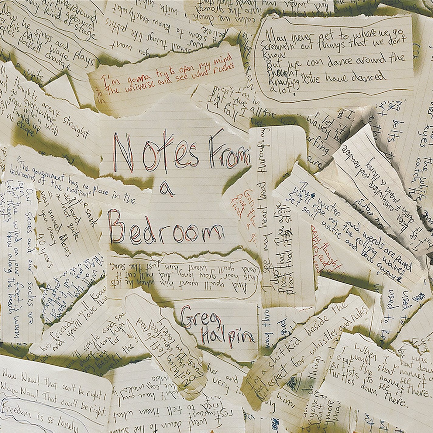 Notes From A Bedroom [Audio CD] Halpin, Greg