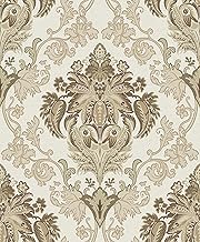 WESTICK Victorian Damask Peel and Stick Wallpaper Vintage Contact Paper ...