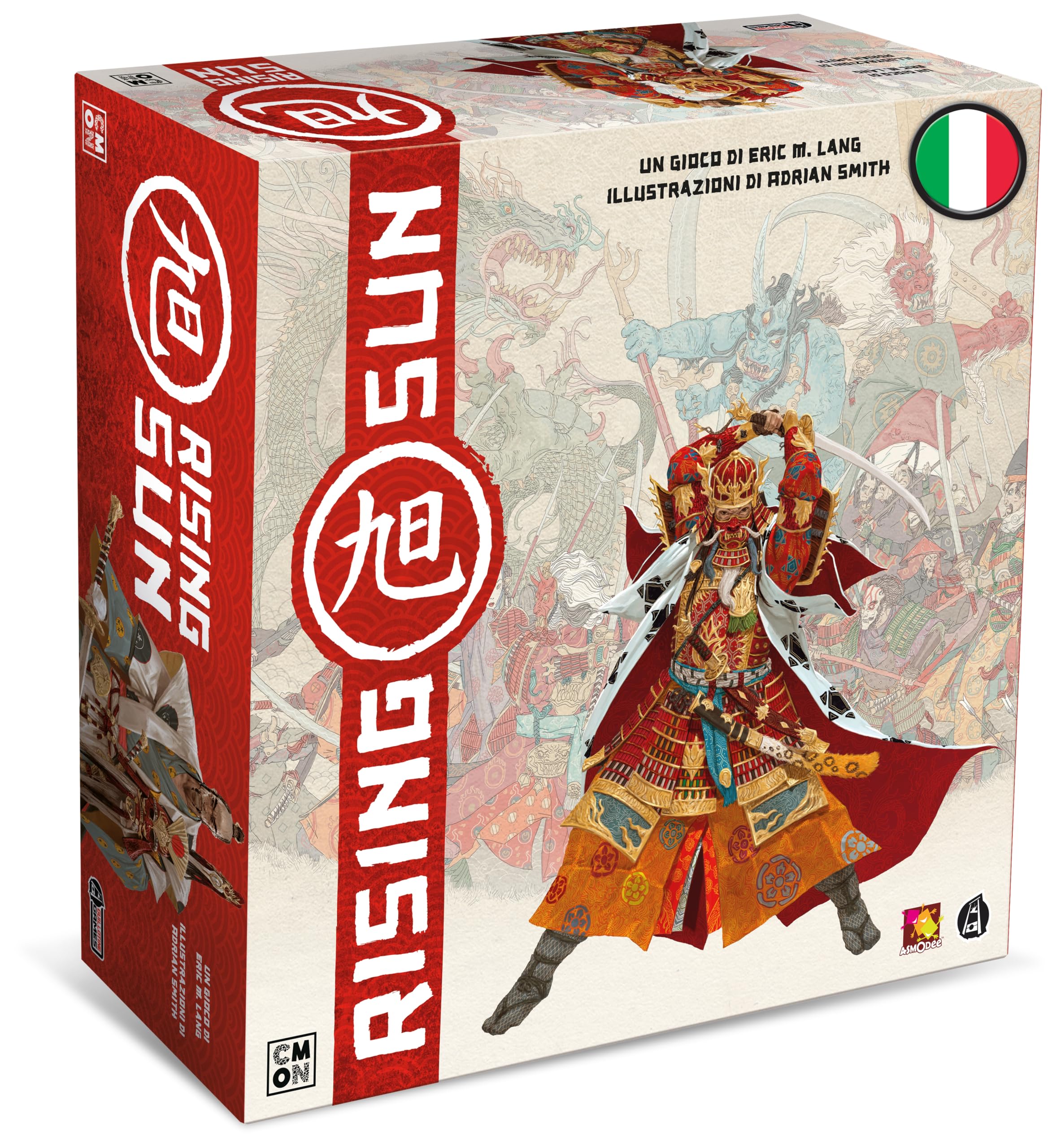 Asmodee: Rising Sun, Gioco da Tavolo, 3-5 Giocatori, 14+ Anni, Edizione in Italiano