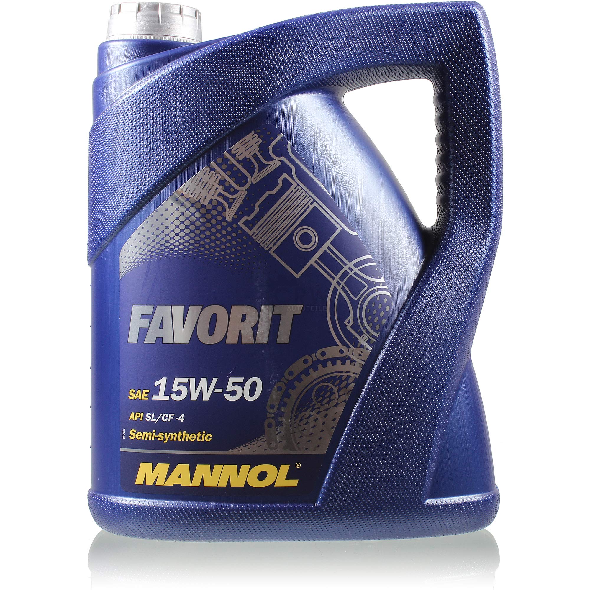 Olio motore MANNOL Favorit 15W-50 2 x MANNOL Motor Doctor ADDITIV