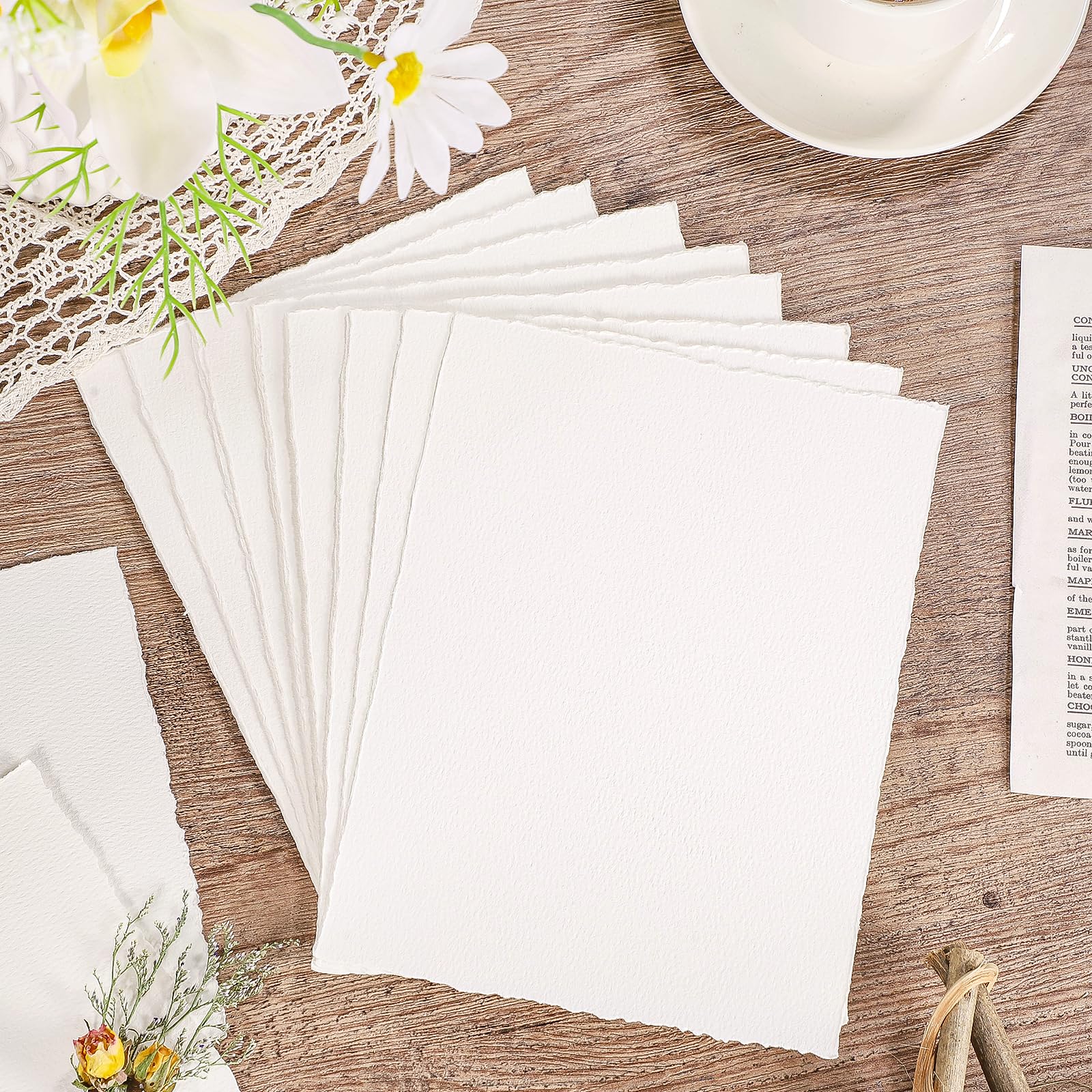 25 Sheets 300 GSM Handmade Watercolour Paper - Image 3