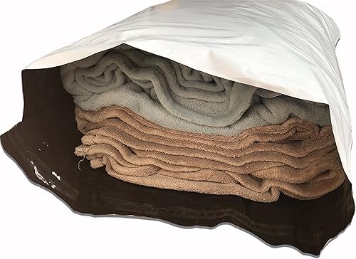 Miniatura 3 de Sobres de polietileno jumbo de 23.5 x 30 pulgadas, 20 sobres de correo de plástico duradero con tira autosellante para envío impermeable y