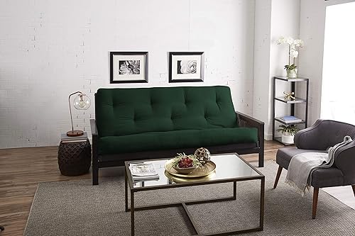 Miniatura 2 de Mozaic - Colchón de sarga de algodón para futón (10 pulgadas), mezcla de algodón