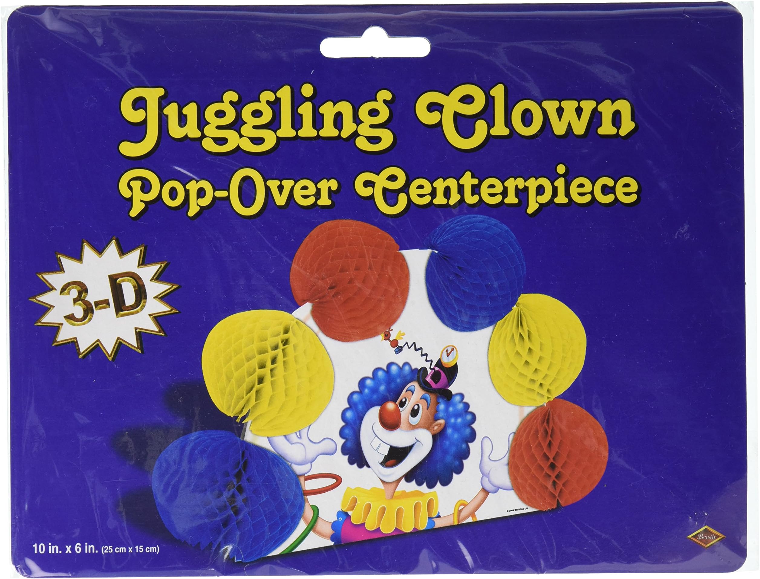 Juggling Clown Pop-Over Centerpiece Party Accessory (1 count) (1/Pkg)