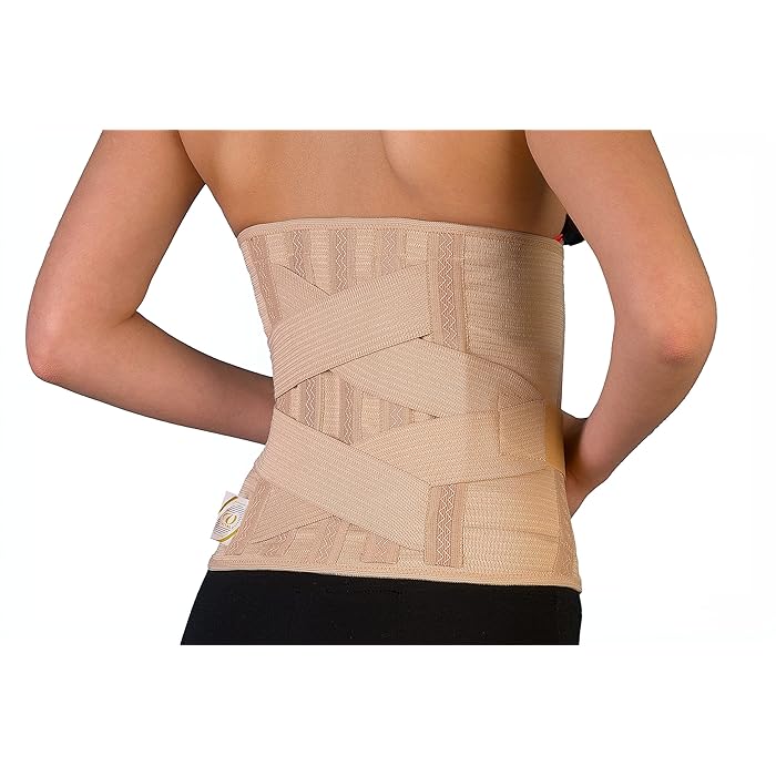 Buy Double Pull LumboSacral Lower Back Support Belt with 6 Stays for