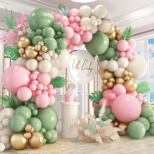 Miniatura 50 de Kit de arco de guirnalda de globos Here Comes the Sun, 412 piezas de diferentes tamaños de 18, 12, 10 y 5 pulgadas, kit de guirnalda de arco de