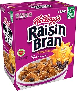 Raisin Bran Cereal, 76.5-Ounce Box