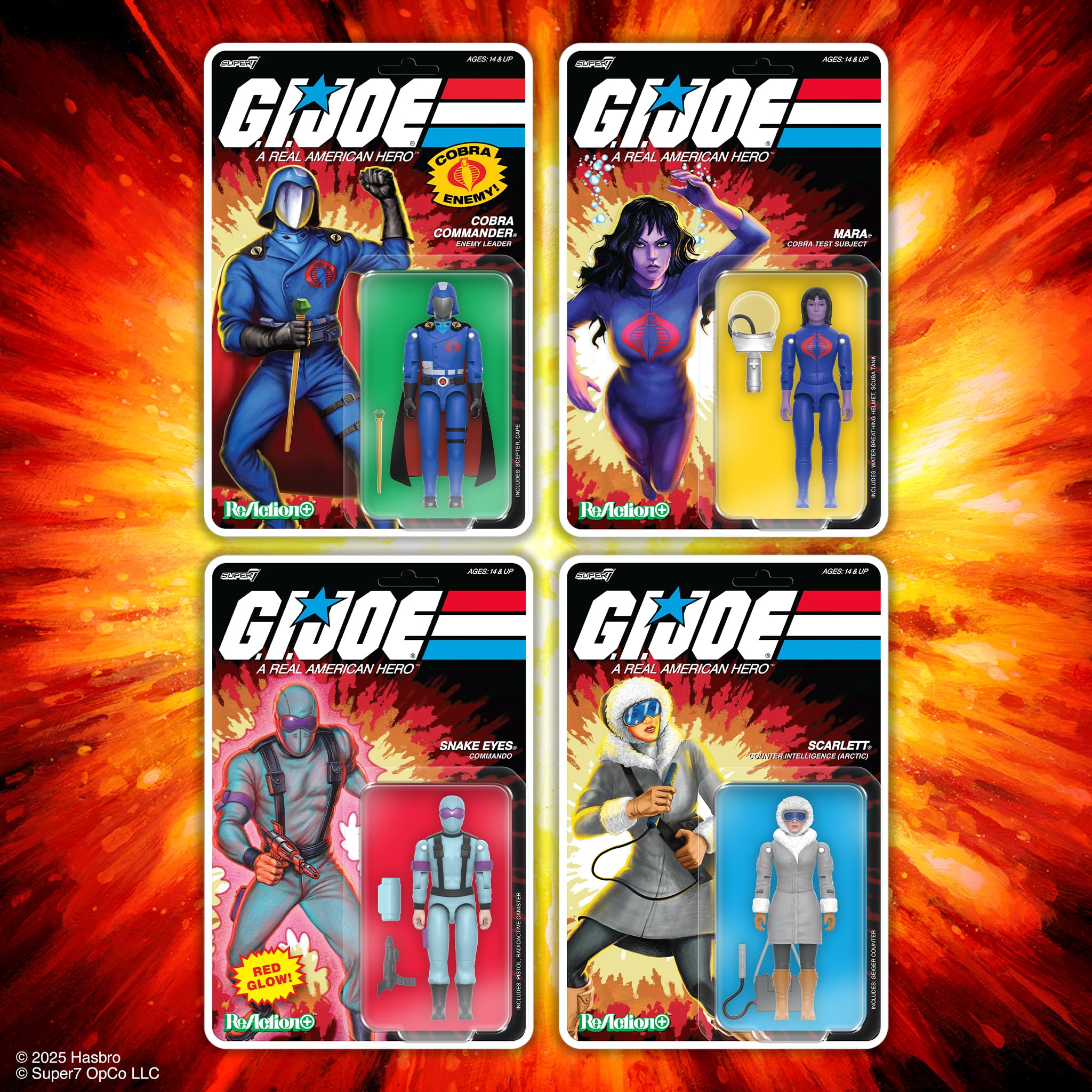 Amazon | Super7 G.I.ジョー リアクション+ ウェーブ06 - コブラ