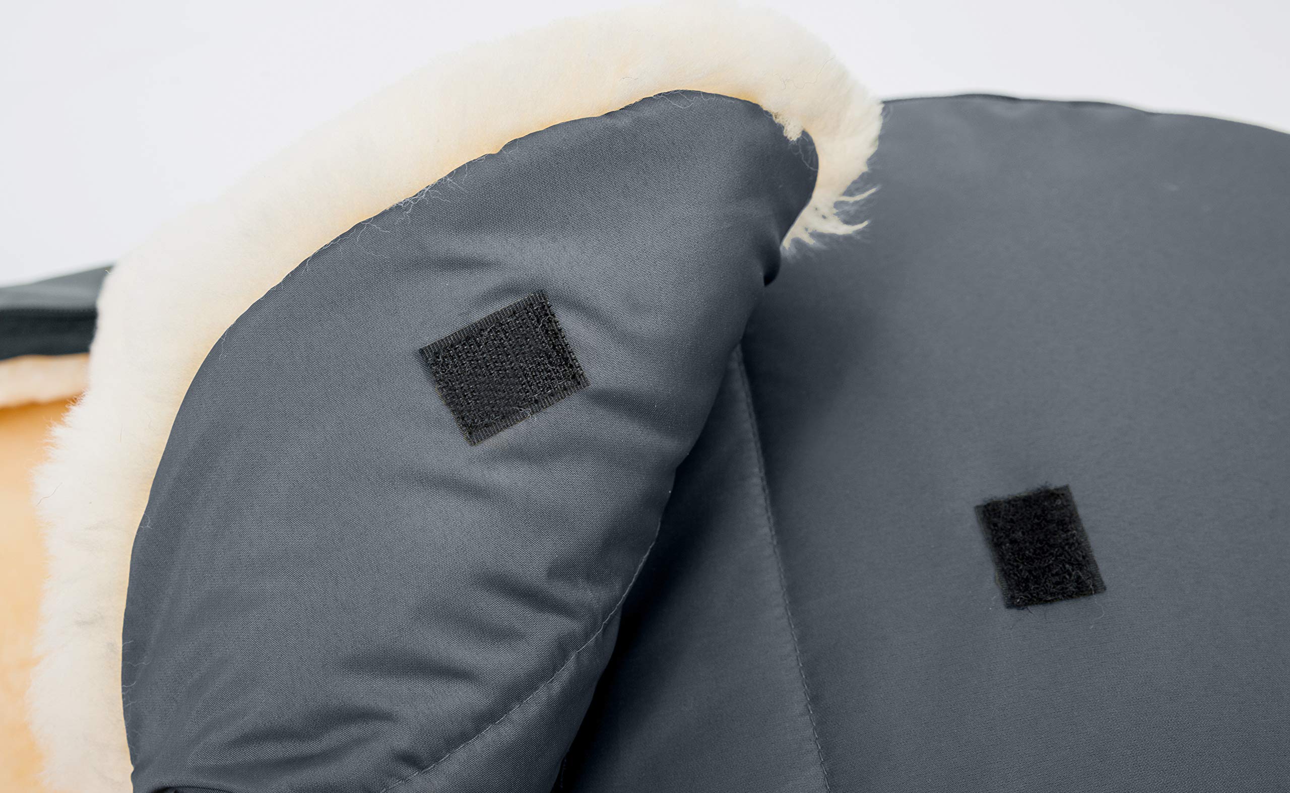 Altabebe - Saco de borreguito de invierno para carrito de bebé de la colección Nordkap azul azul