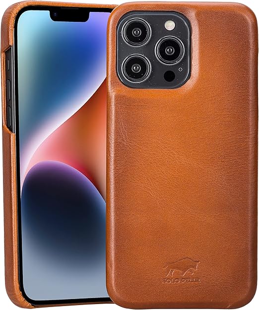 Lederhülle IPhone 16 Pro Flip Case - Wallet Hülle Mit Kartenfach & Ständer