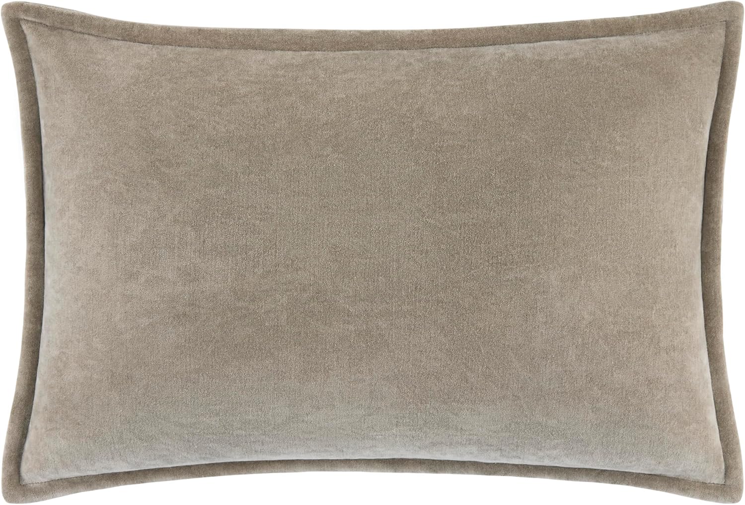 Livabliss x Galey Alix Karling Modern Throw Pillow, 13" L x 20" W, Taupe