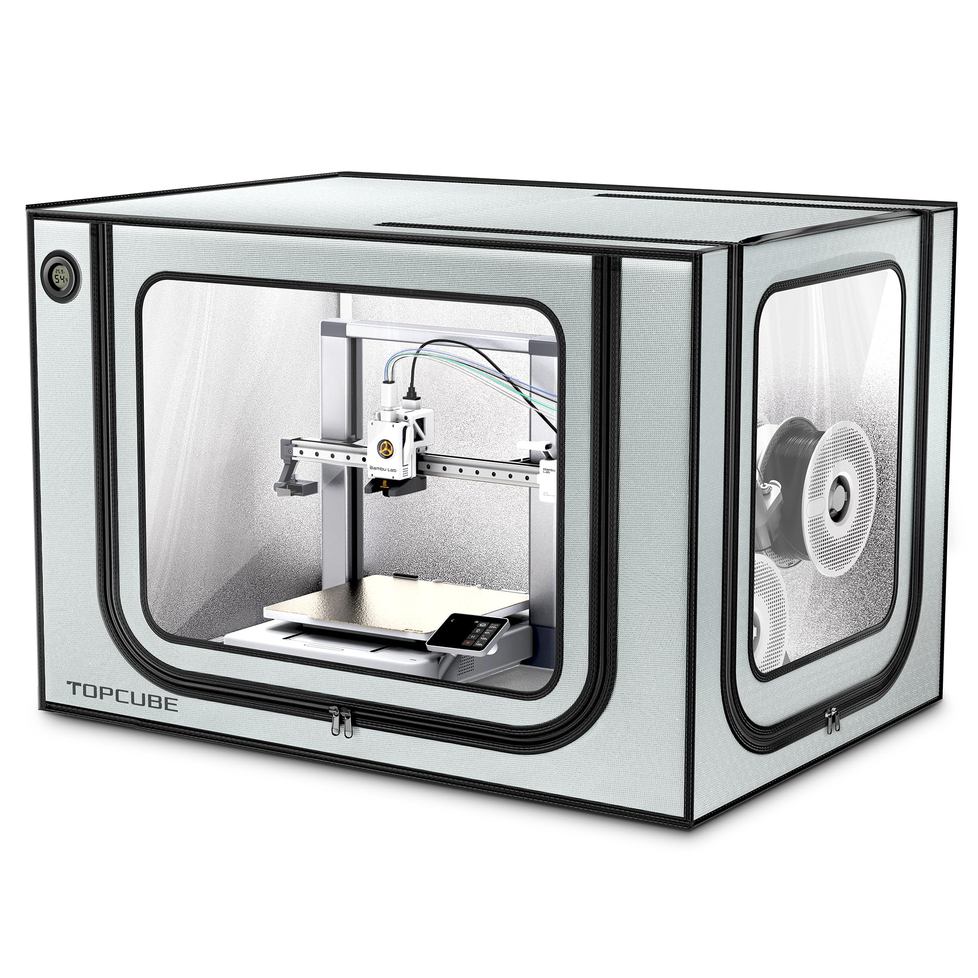 TOPCUBE 3Dプリンターエンクロージャー TOPCUBE 3D Printer Enclosure for Bambu Lab A1, Large Size