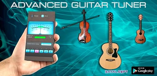 Advanced Tuner (for guitar, violin, bass, ukulele)