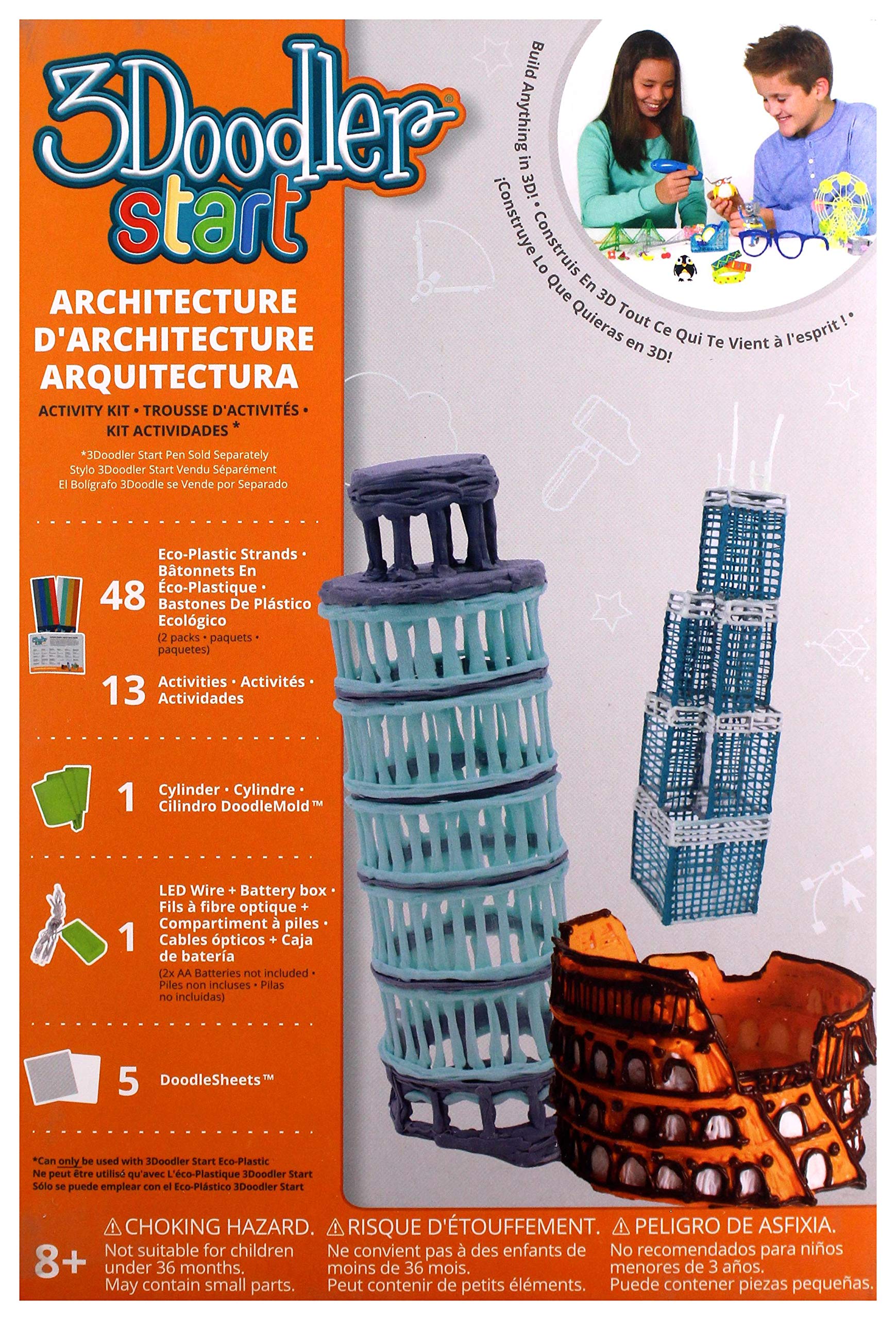 3Doodler Start Themed Set - Architecture Arts & Crafts - Multicoloured