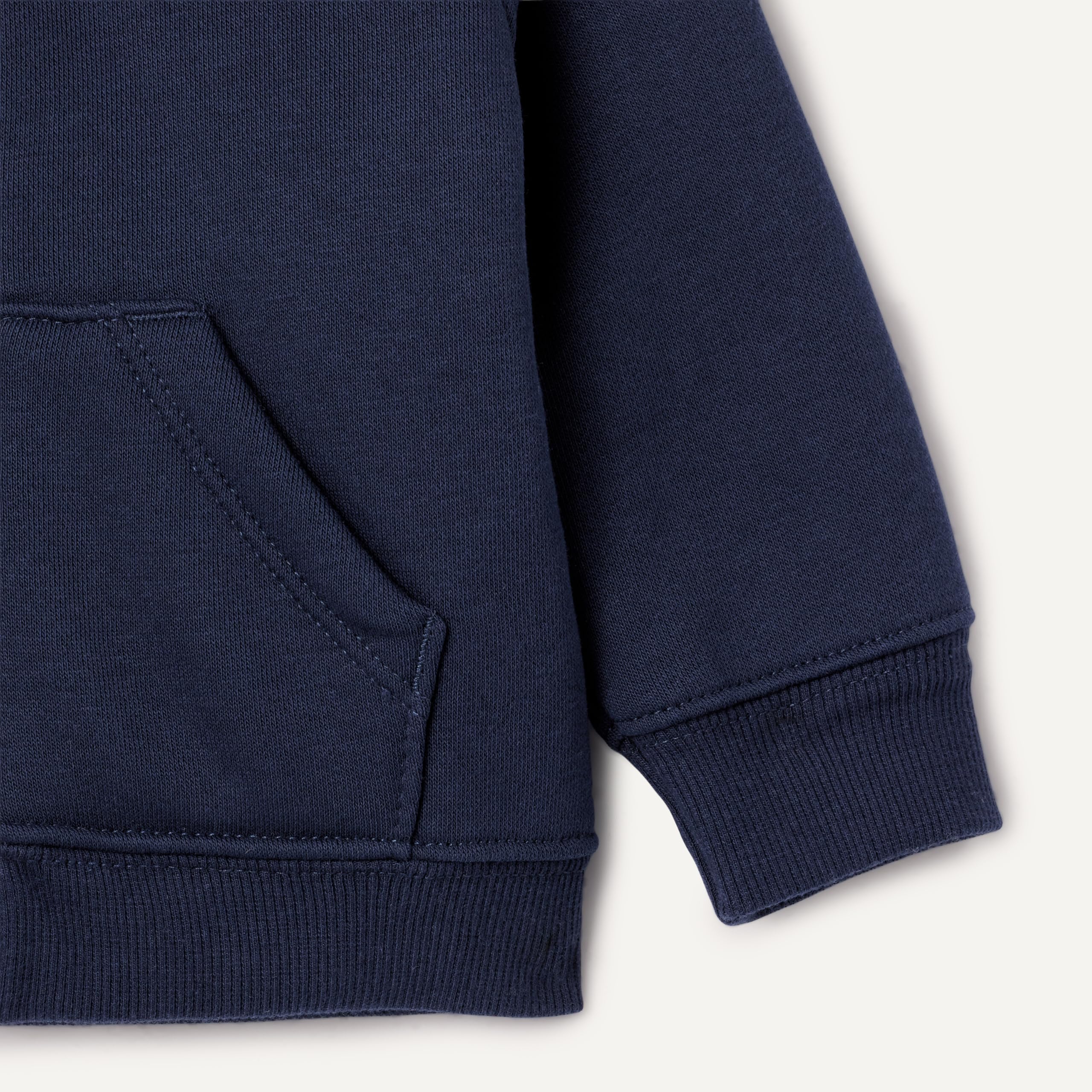 Amazon Essentials Unisex Baby Kapuzenjacke mit Sherpa-Futter und durchgehendem Reißverschluss