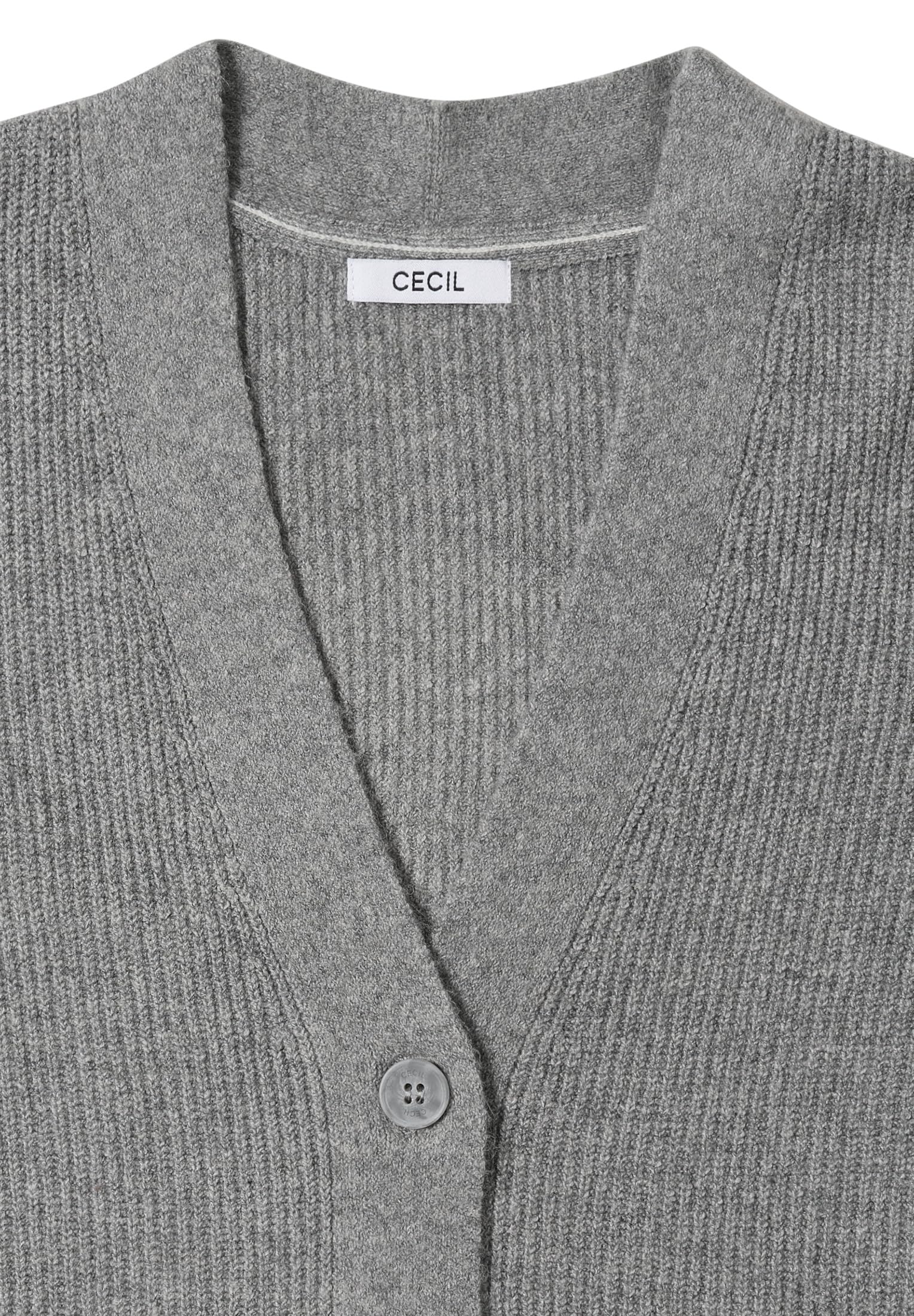 Cecil Cárdigan con Detalle Estructural para Mujer