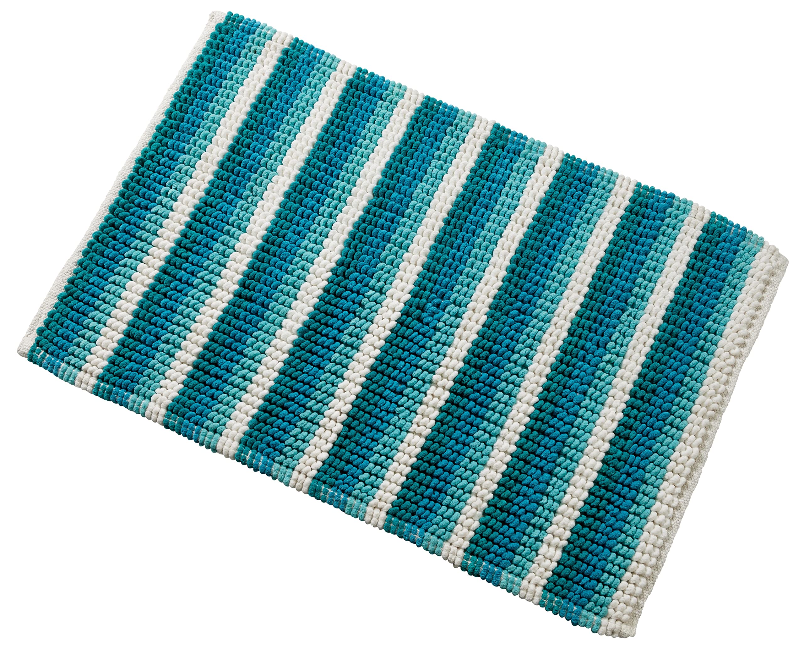 Olivia Rocco Padstow Stripe Bathmat Comfort To Your Bathroom Super Soft Absorbent Bath Shower Mats Washable Dry Fast Durable Classic Design