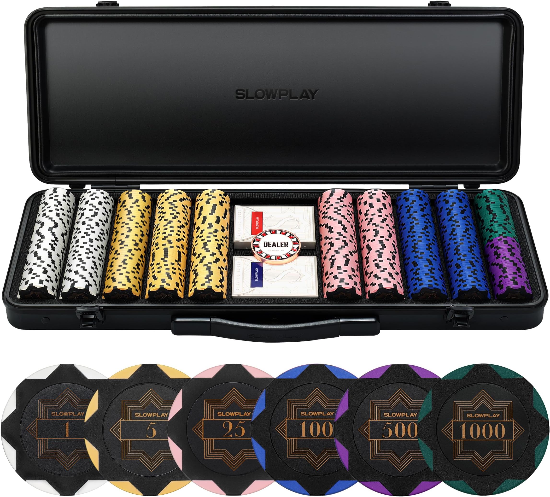 SLOWPLAY CHIPSET Clay with Number