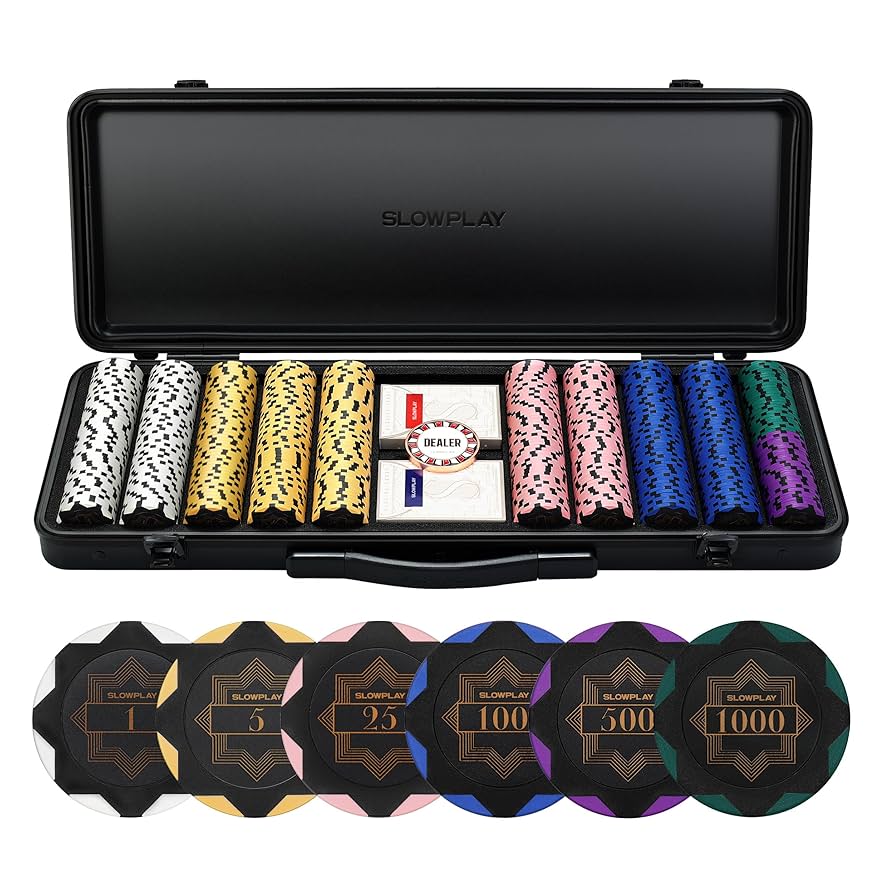 Amazon | SLOWPLAY Nash クレイポーカーチップセット 14g