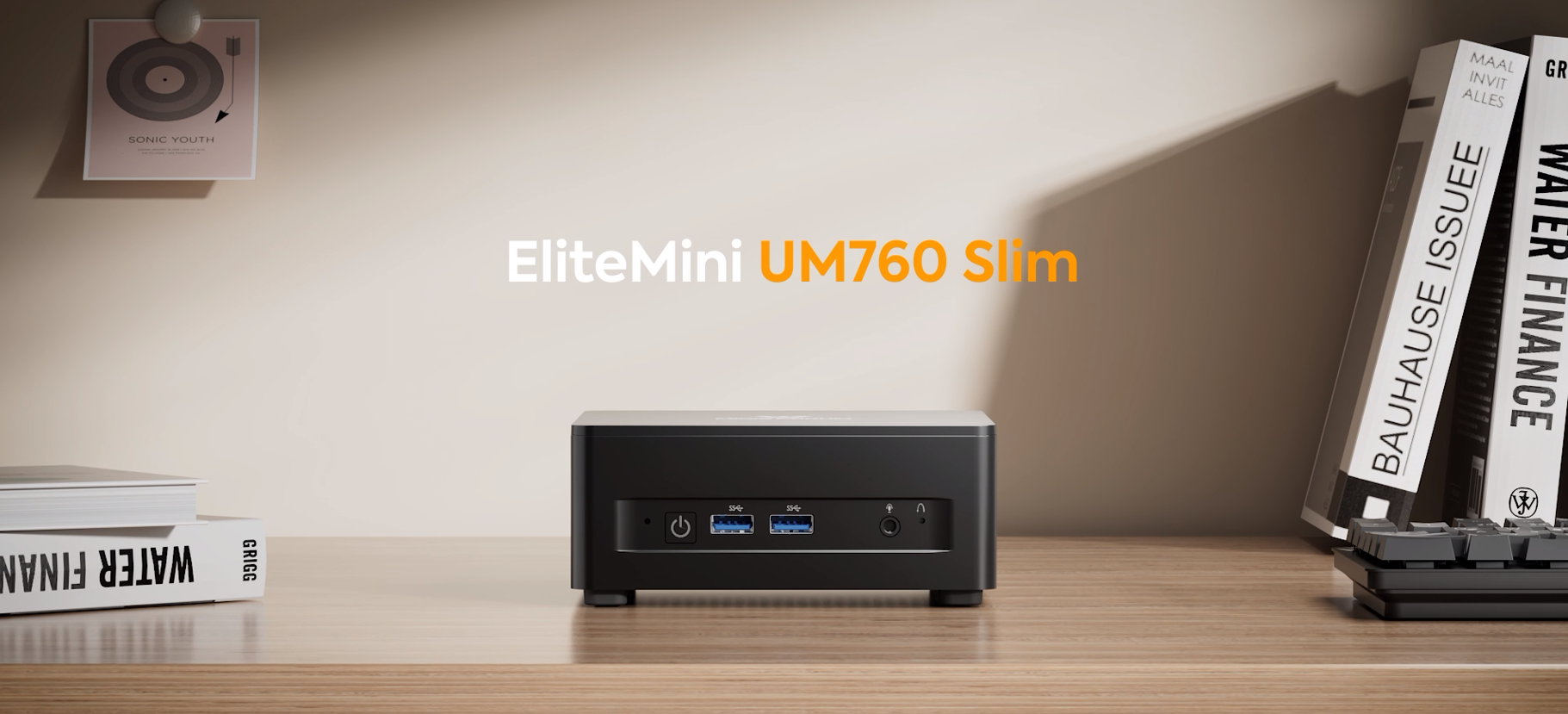 Amazon.com: MINISFORUM UM760 Slim Mini PC, AMD Ryzen 5 7640HS