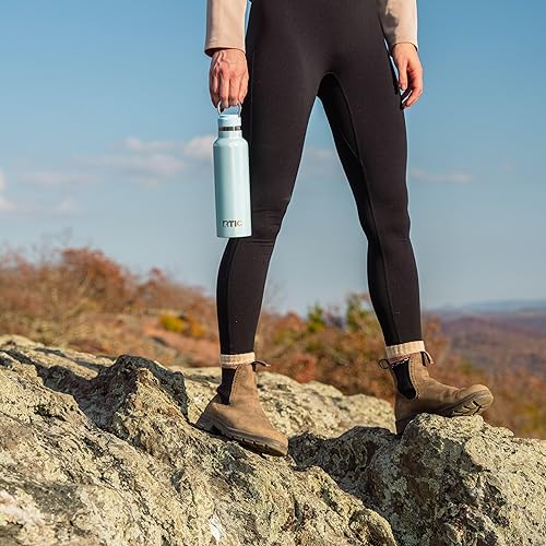 Miniatura 6 de RTIC Journey - Botella de metal de acero inoxidable aislada al vacío, sin BPA, reutilizable, para agua, bebidas frías y calientes, viajes, deportes,