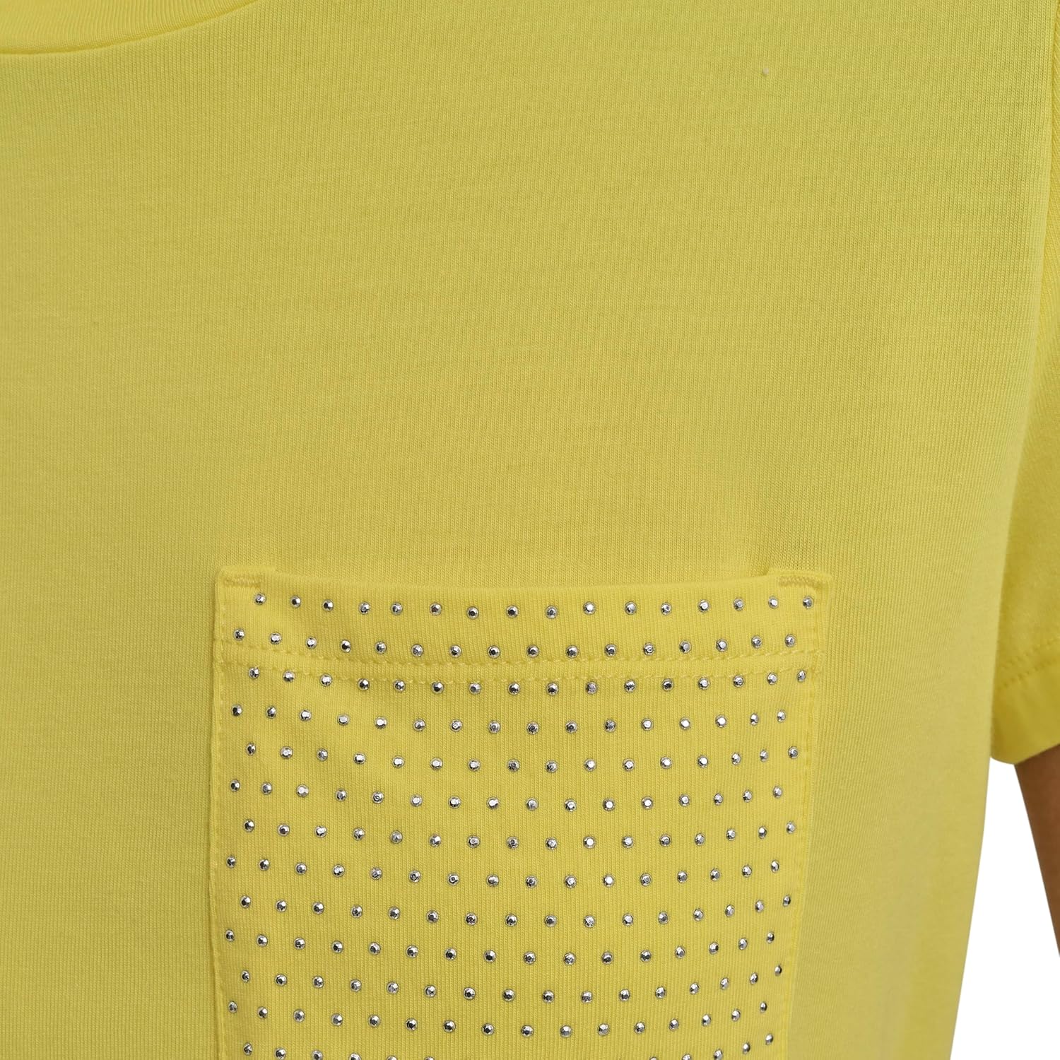 DKNY Womens Lounge Cotton Stretch Logo Tee Knit Top - Image 7