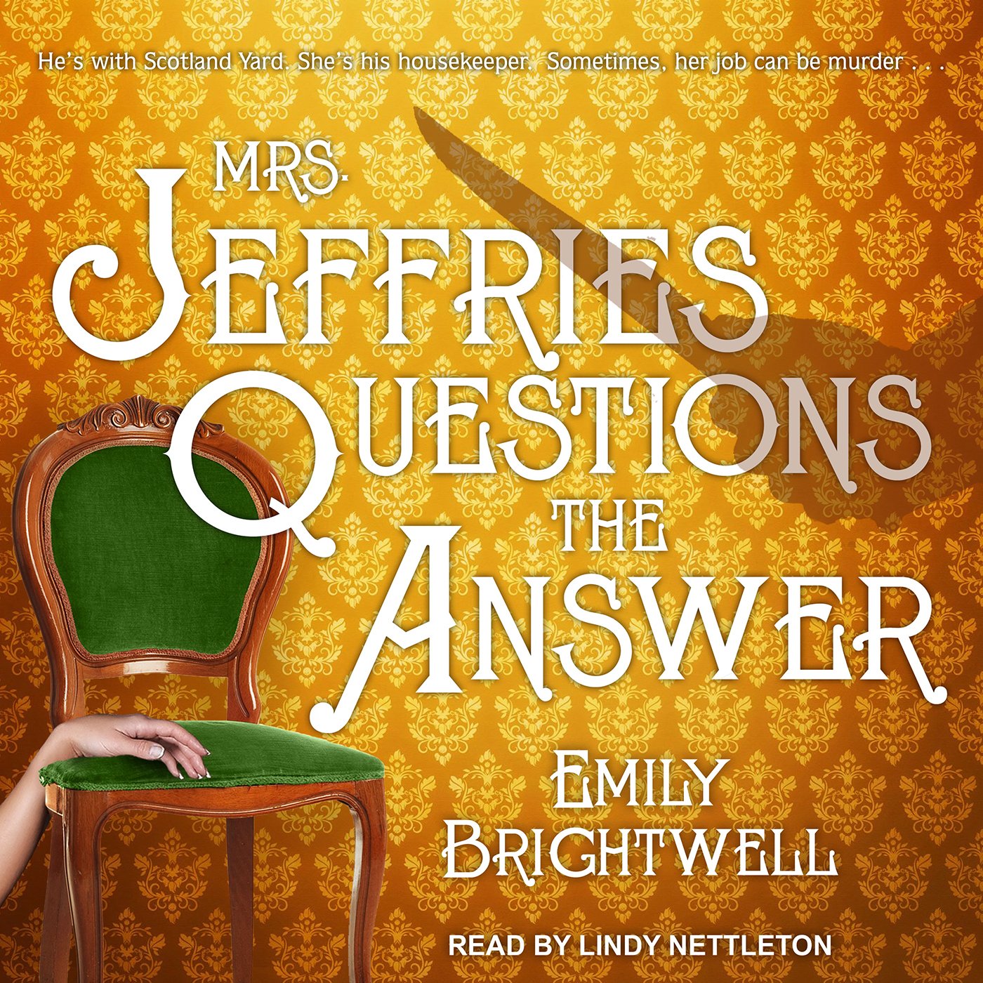 Cover art for Mrs. Jeffries Questions the Answer