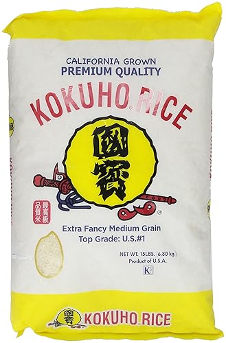 Kokuho Arroz Calrose, Nomura Amarillo, 15 Libras