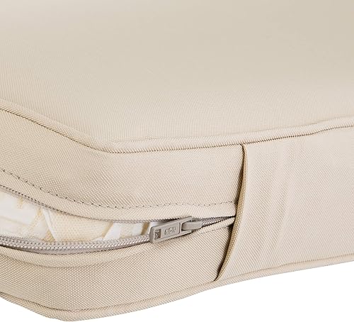 Miniatura 5 de Classic Accessories Montlake FadeSafe - Funda de cojín resistente al agua para tumbona de patio de 74 x 23 x 3 pulgadas, color beige antiguo, fundas
