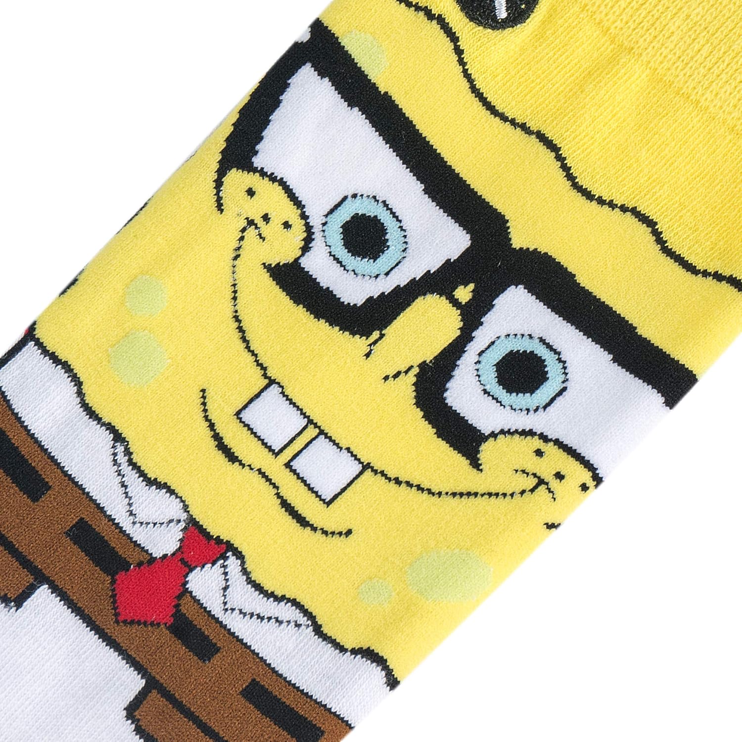 Odd Sox, Nickelodeon SpongeBob & Squidward Women Funny Print Crew Socks, Medium - Image 4