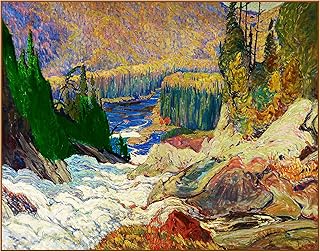 Orenco Originals James MacDonald's Water Falls on Montreal River Counted Cross Stitch Pattern - Buy now