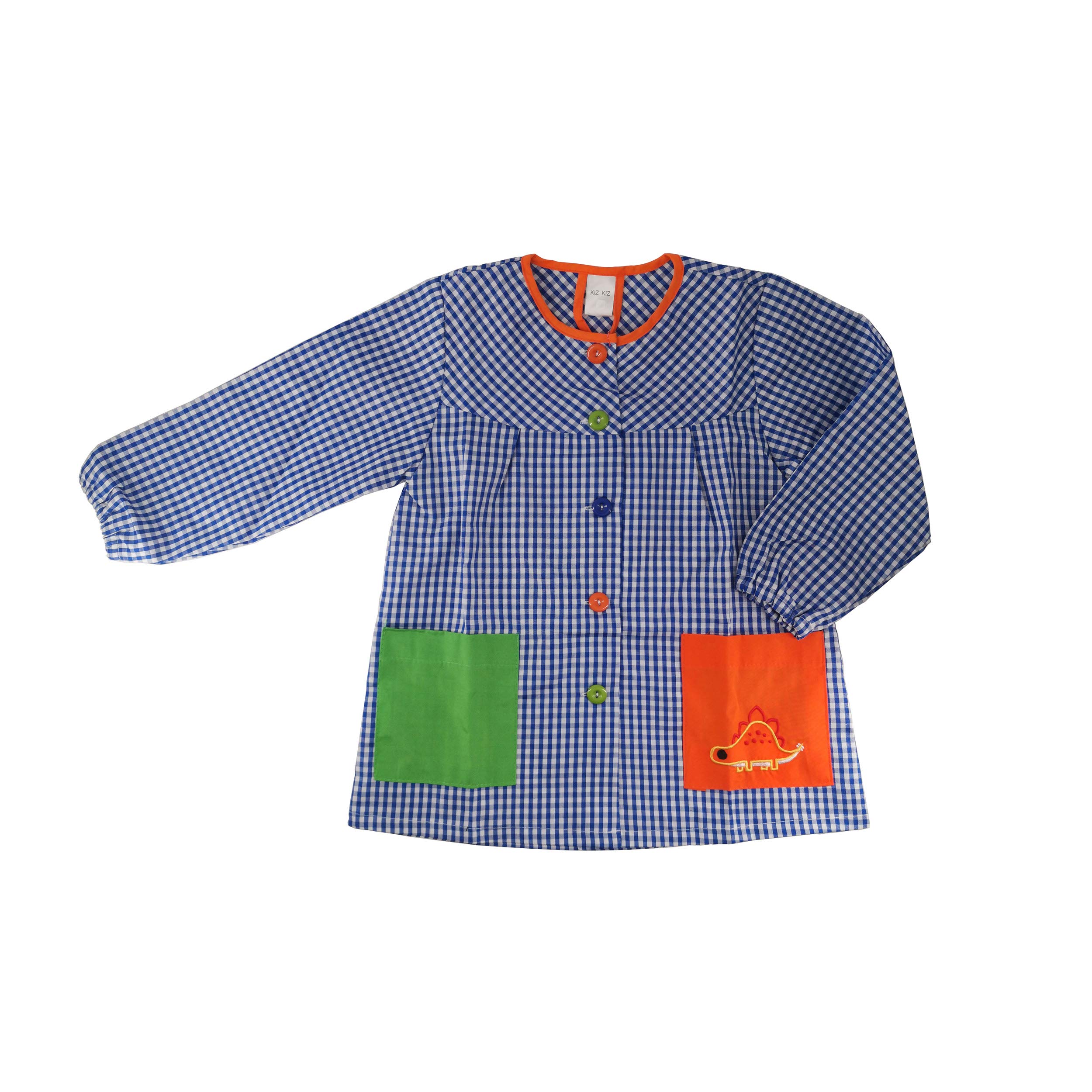 Kiz Kiz Bata Escolar Infantil Multicolor Baby Infantil de Cuadros