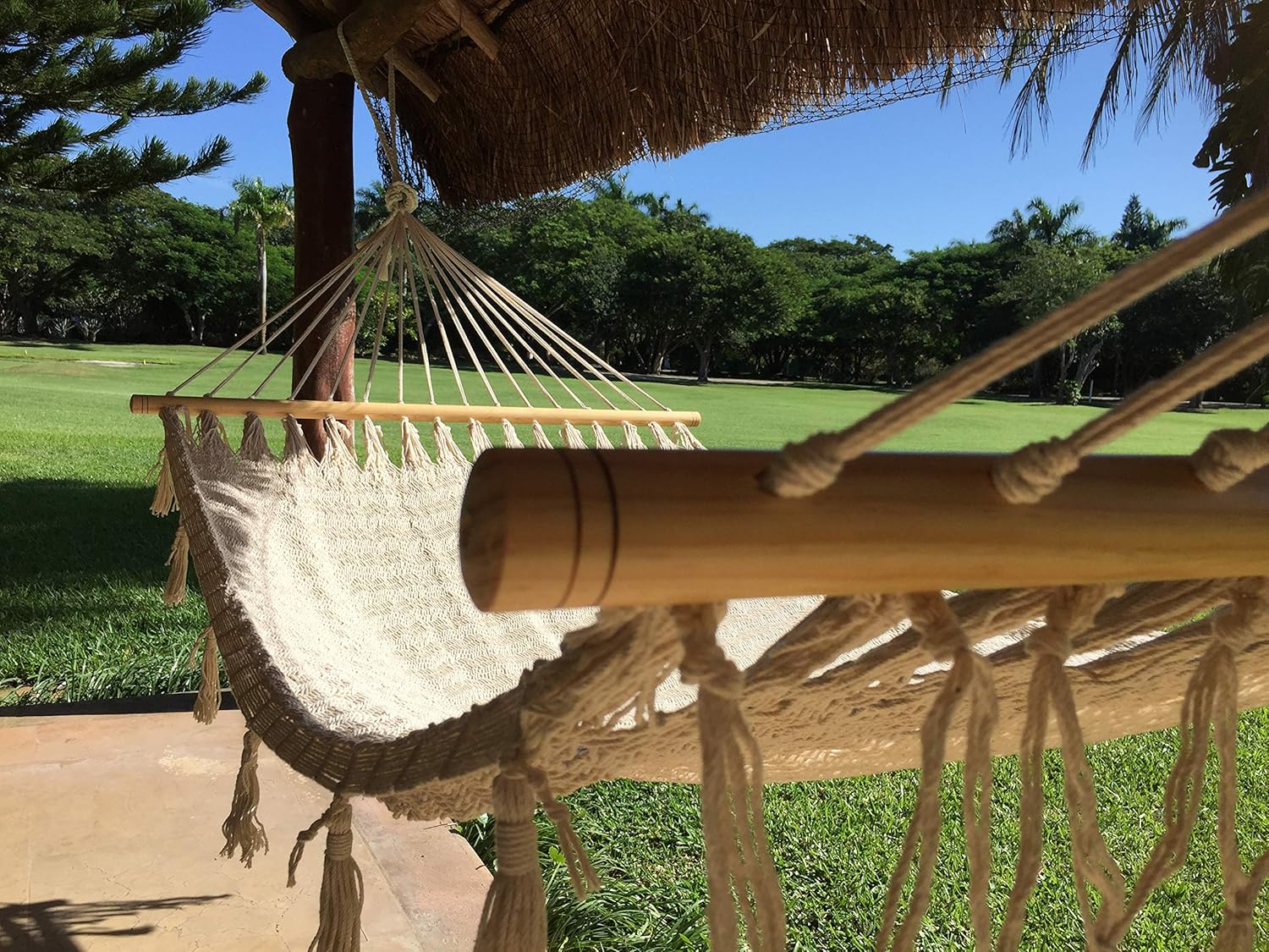 American Hammock (with Spreader bar) (Natural, Nylon)