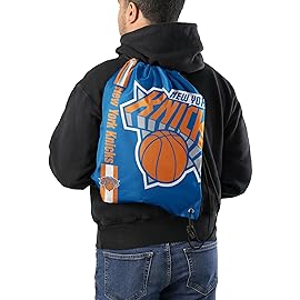FOCO New York Knicks NBA Big Logo Drawstring Backpack