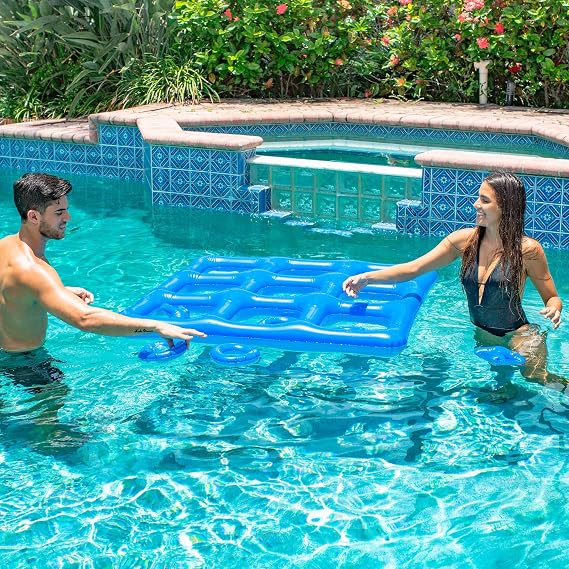 Poolcandy Inflatable Waterproof Jumbo Tic Tac Toe Game