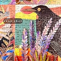 Vista 4 de 1000 Piece Jigsaw Puzzle for Adults Colorful Cut-Paper Style Birds Puzzle 1000 Piece, Challenging Jigsaw for Game Night, Giftable Puzzle with