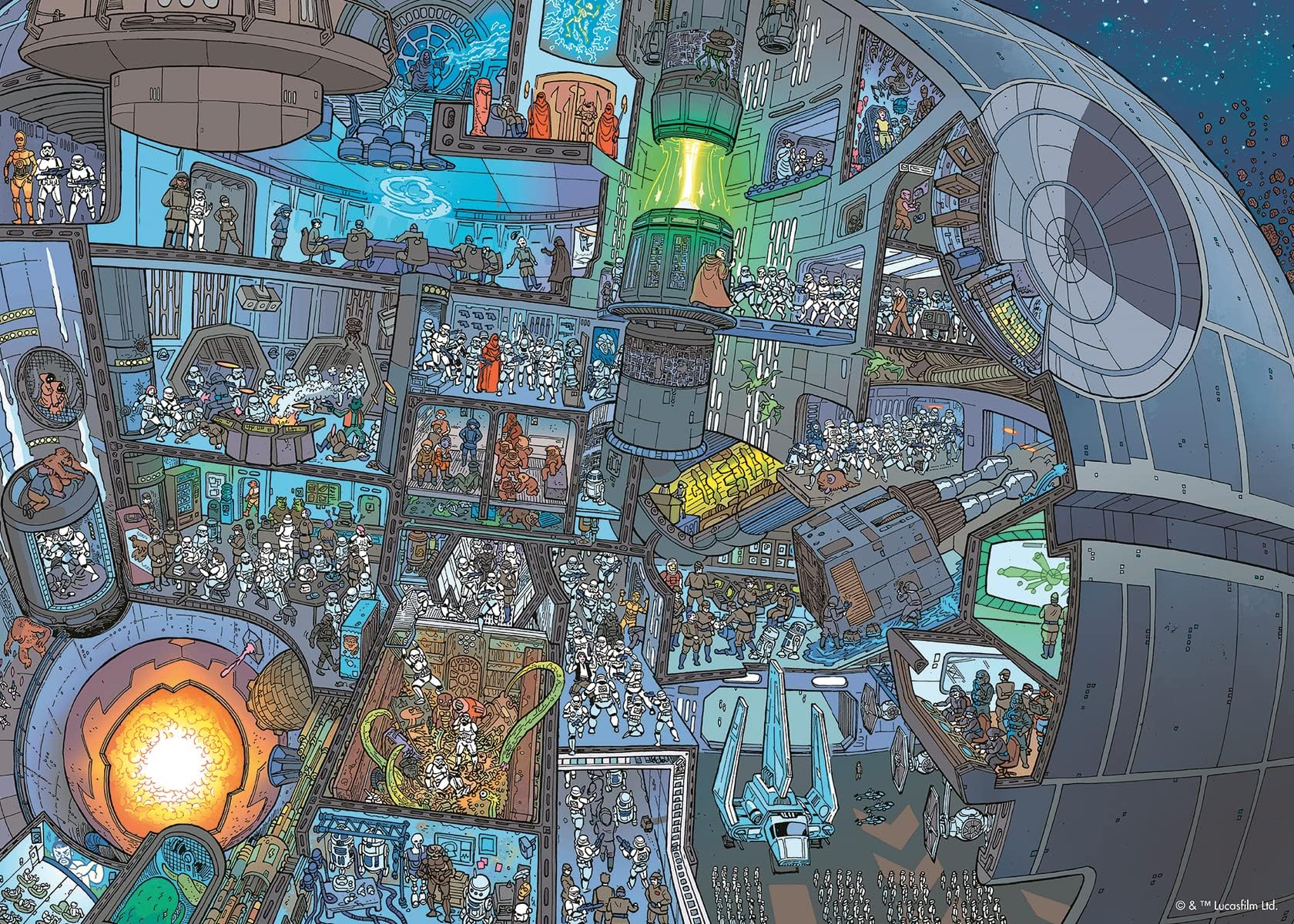 13976 Star Wars Where's Wookie