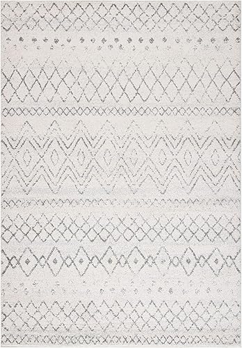 Miniatura 50 de SAFAVIEH Madison Collection - Alfombra extragrande de 12 x 15 pies, diseño marroquí bohemio envejecido, no desprende pelusa y de fácil cuidado,